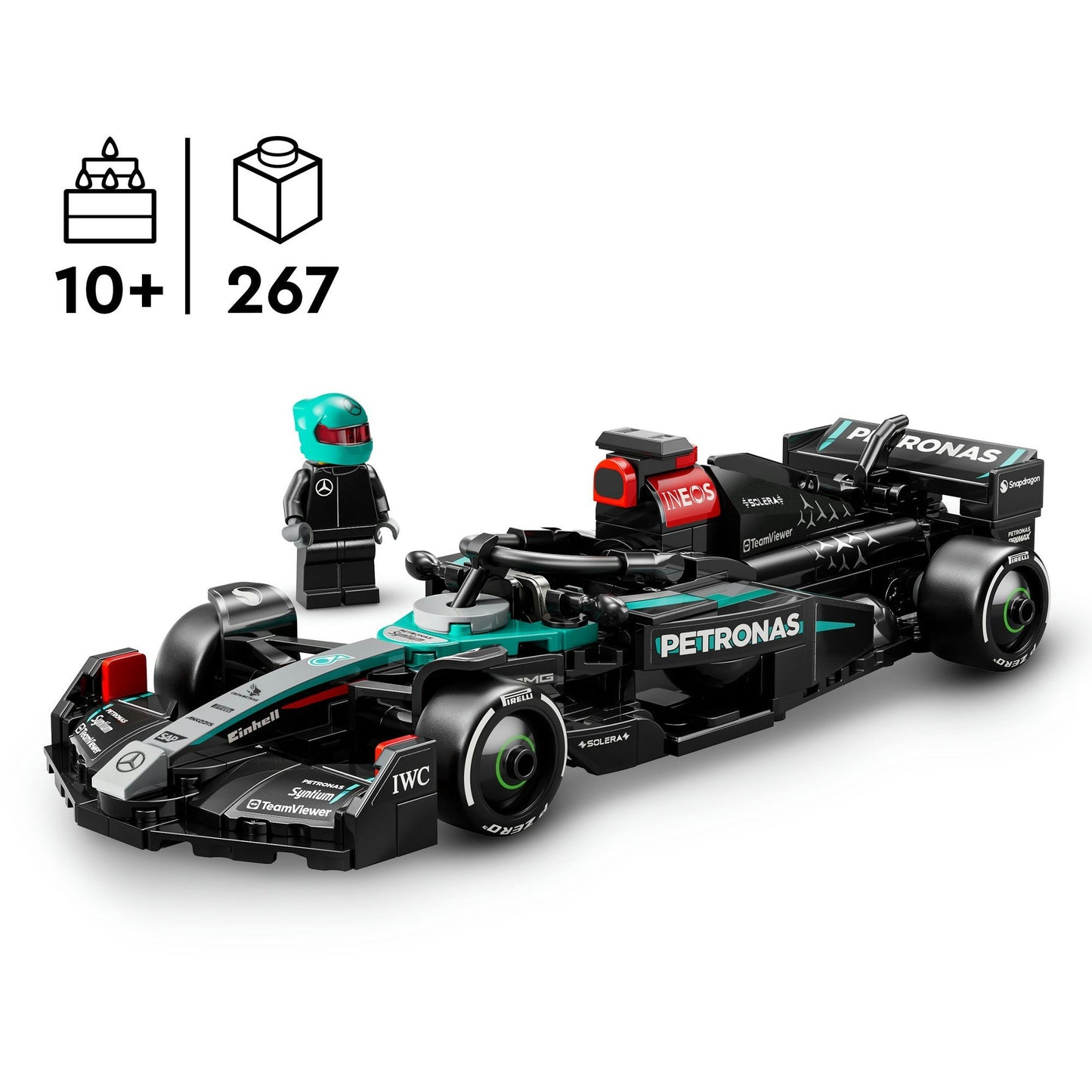 LEGO Speed ​​Champions 77244 Mercedes-AMG F1 W15 Racing Car