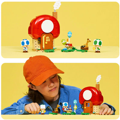 LEGO Super Mario 72041 Fiesta de la casa de los sapos