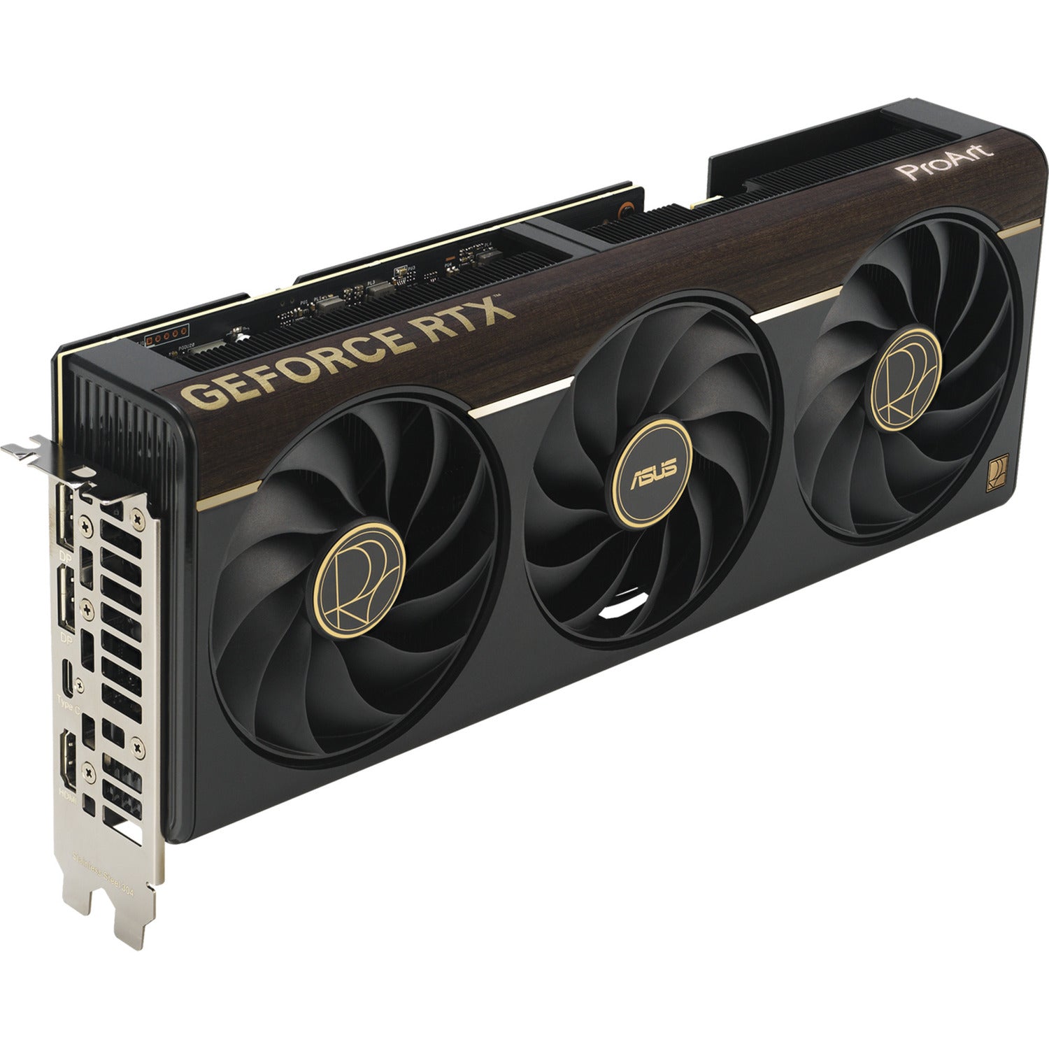 Scheda grafica Asus ProArt GeForce RTX 5080 OC 16G (2x DisplayPort, 1x HDMI 2.1, 1x USB-C, DLSS 4)