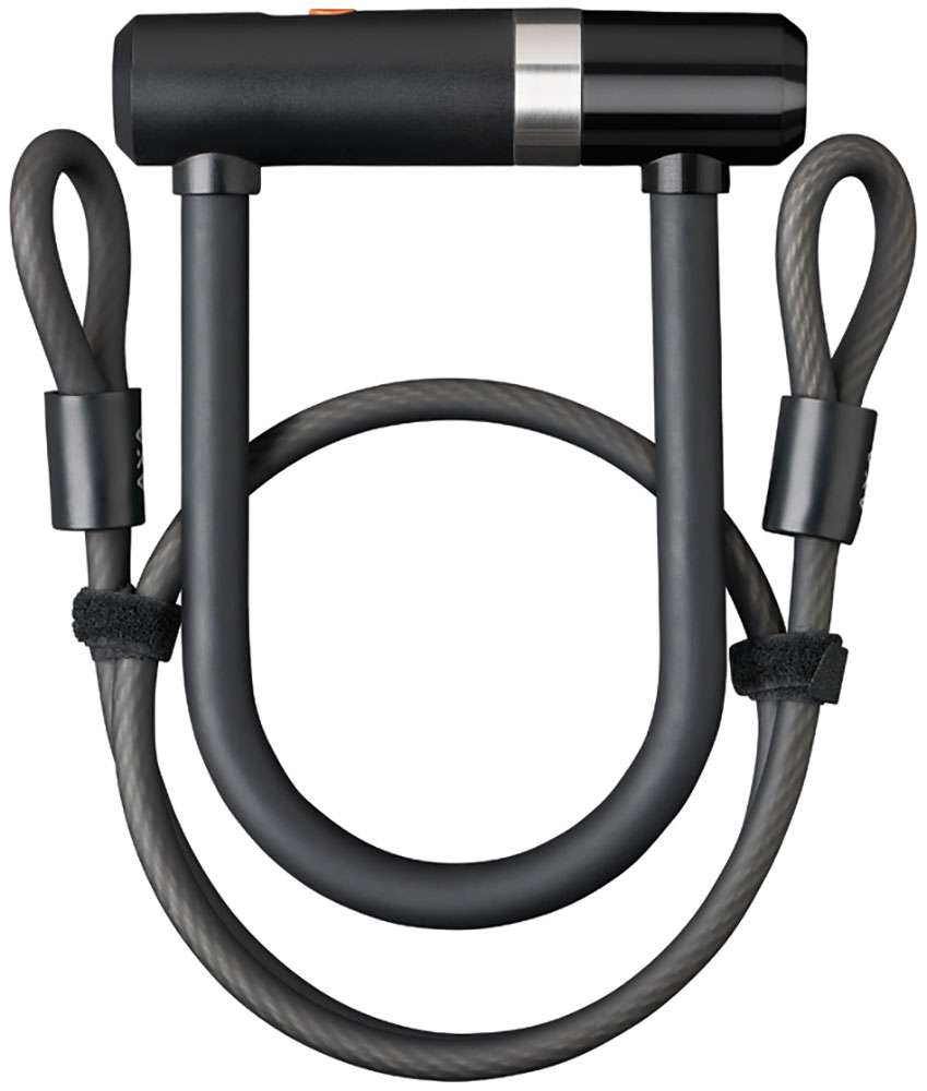 U-slot Newton UL met kabel 1000 x 8 mm zwart
