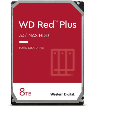 Western Digital Western Digital WD80EFPX Red Plus HDD, 8TB, 3.5, SATA3, 5400 rpm, 256 MB, 150 MB S