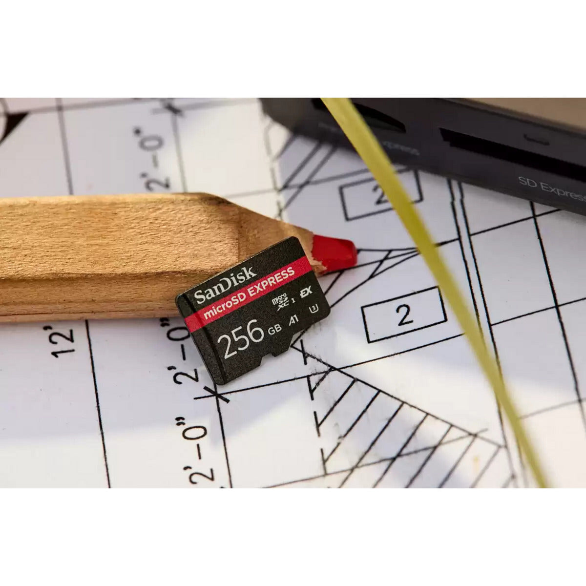 Scheda di memoria Sandisk microSD express da 512 GB (nera, classe 3 (u3))
