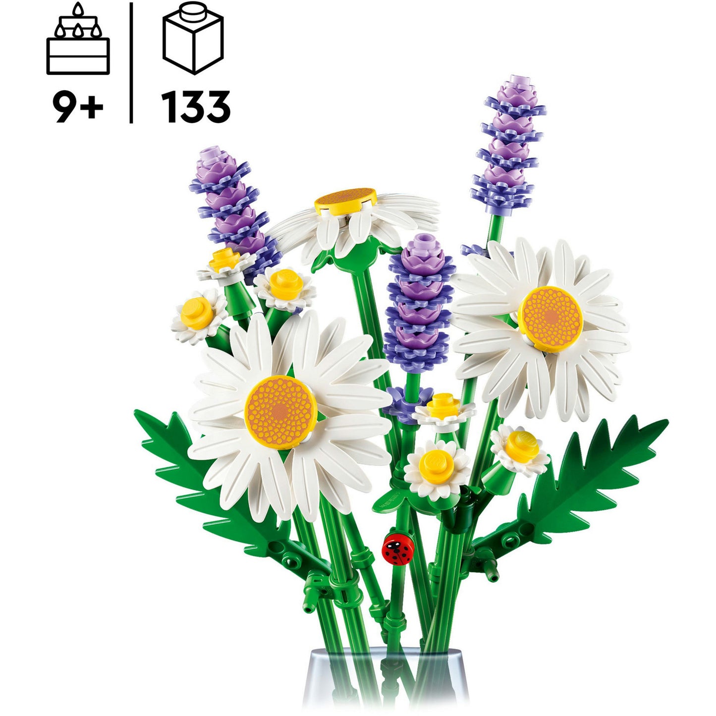 Lego botánicos 11508 margaritas flores