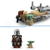 Lego Star Wars TM 75436 La Speeder Bike del Mandalorian e di Grogu | 2 pezzi