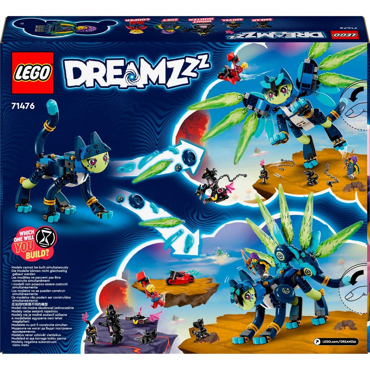 Lego Lego Dreamzzz 71476 Zoey e Zian de Kattenuil