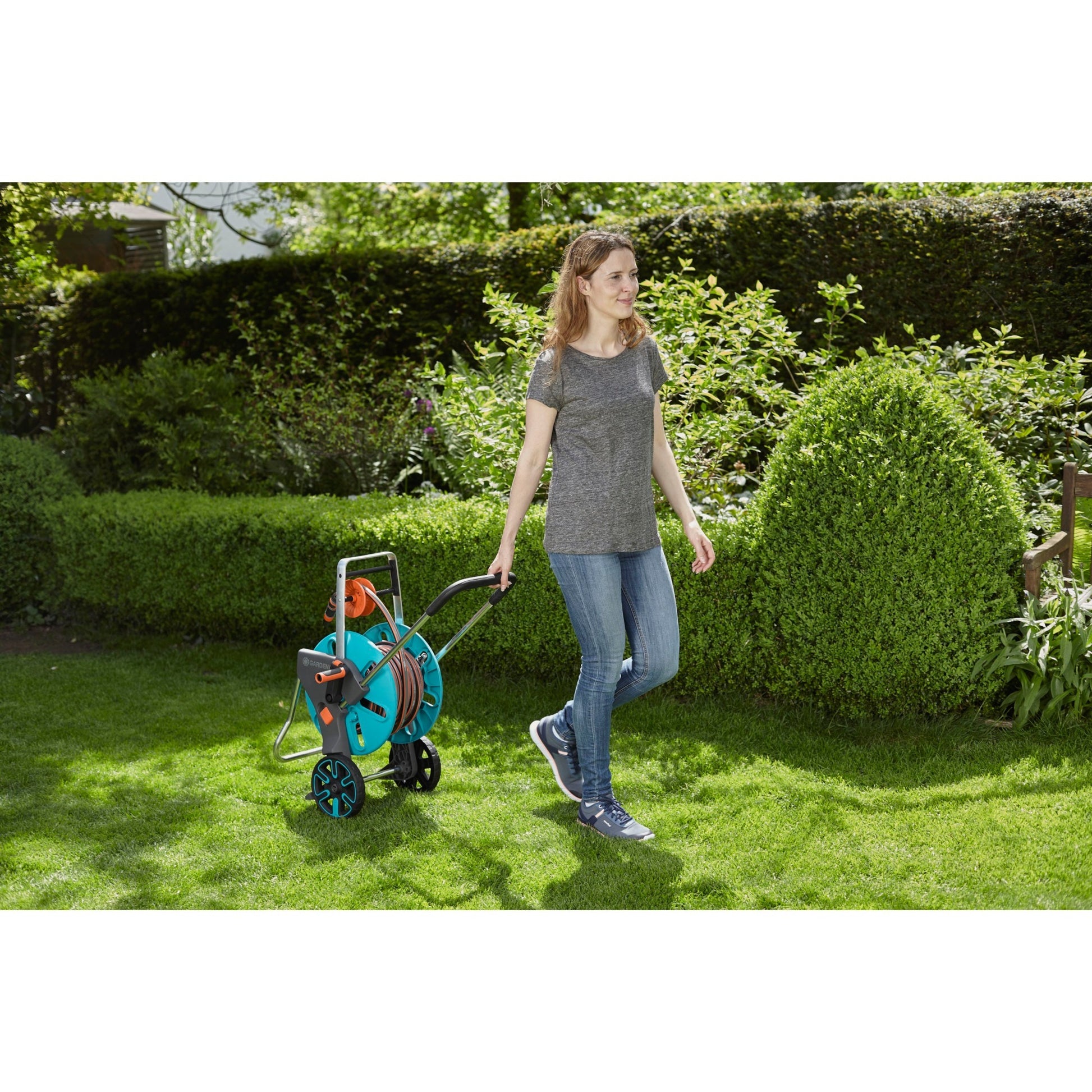 Gardena Snake Wagen Aquaroll M Easy Set