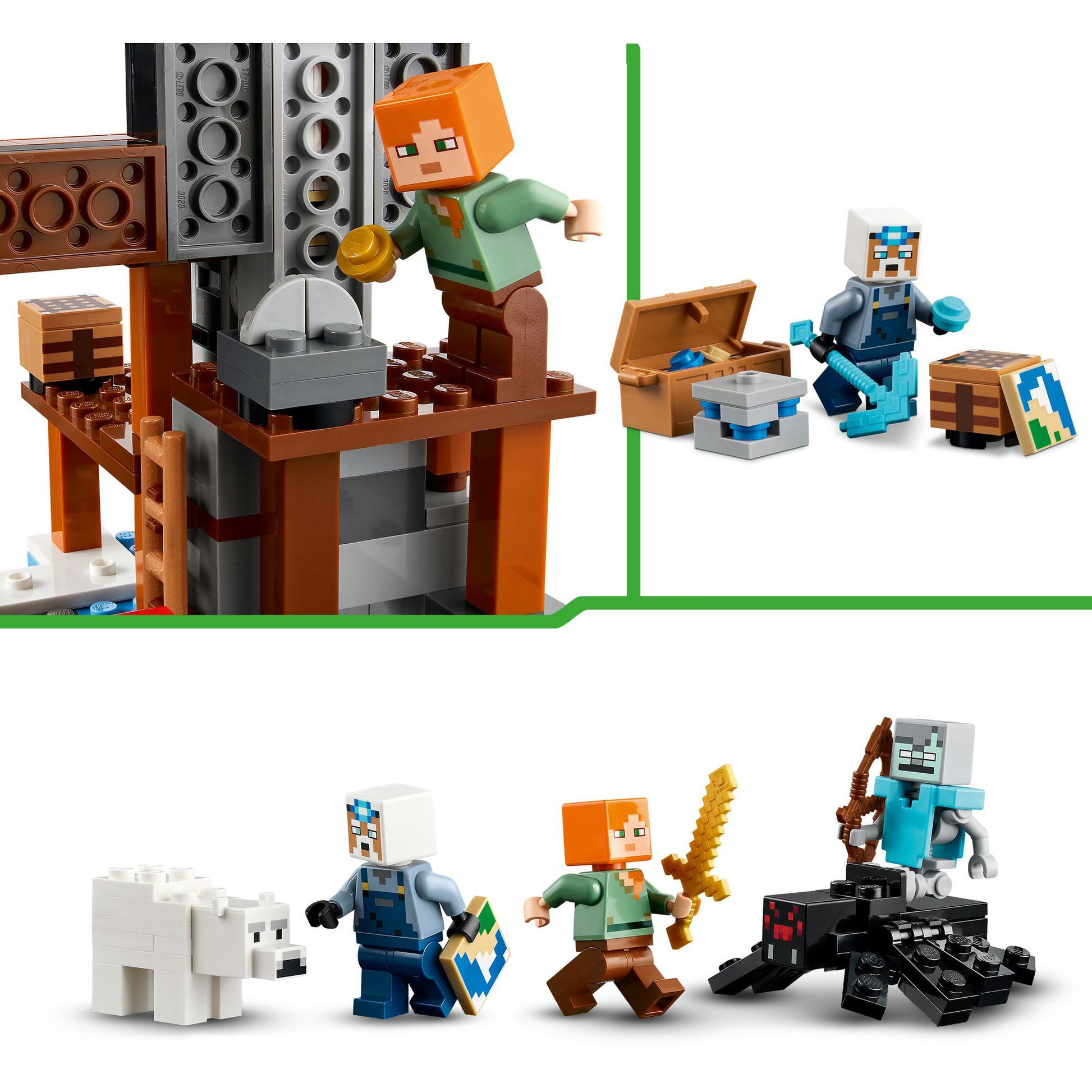 Lego 21277 Minecraft de Pikhouweelmijn