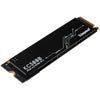 Kingston kc3000 2 tb ssd (zwart, skc3000s 2048g, pcie 4.0 nvme, m.2 2280)
