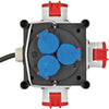 Brennenstuhl Distribuidor de corriente de caucho compacto BSV 3 LS E 16 2 I
