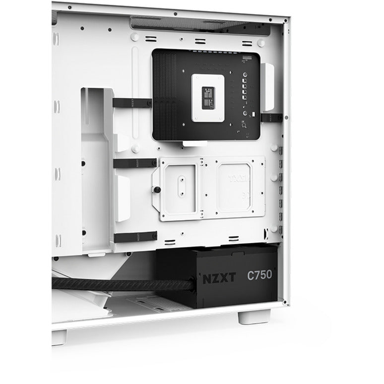 Fuente de alimentación modular nzxt c750 bronce de 750 vatios (negro, 1x 12v-2x6, 4x pcie)