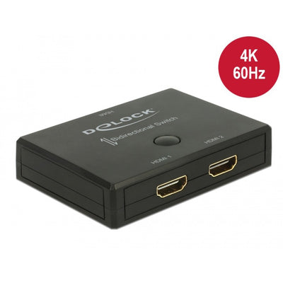 Delock HDMI 2 1 Switch Bidireccional 4K 60 Hz