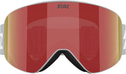 Maschera da sci multiuso Bliz flow brown w red - afbeelding 2