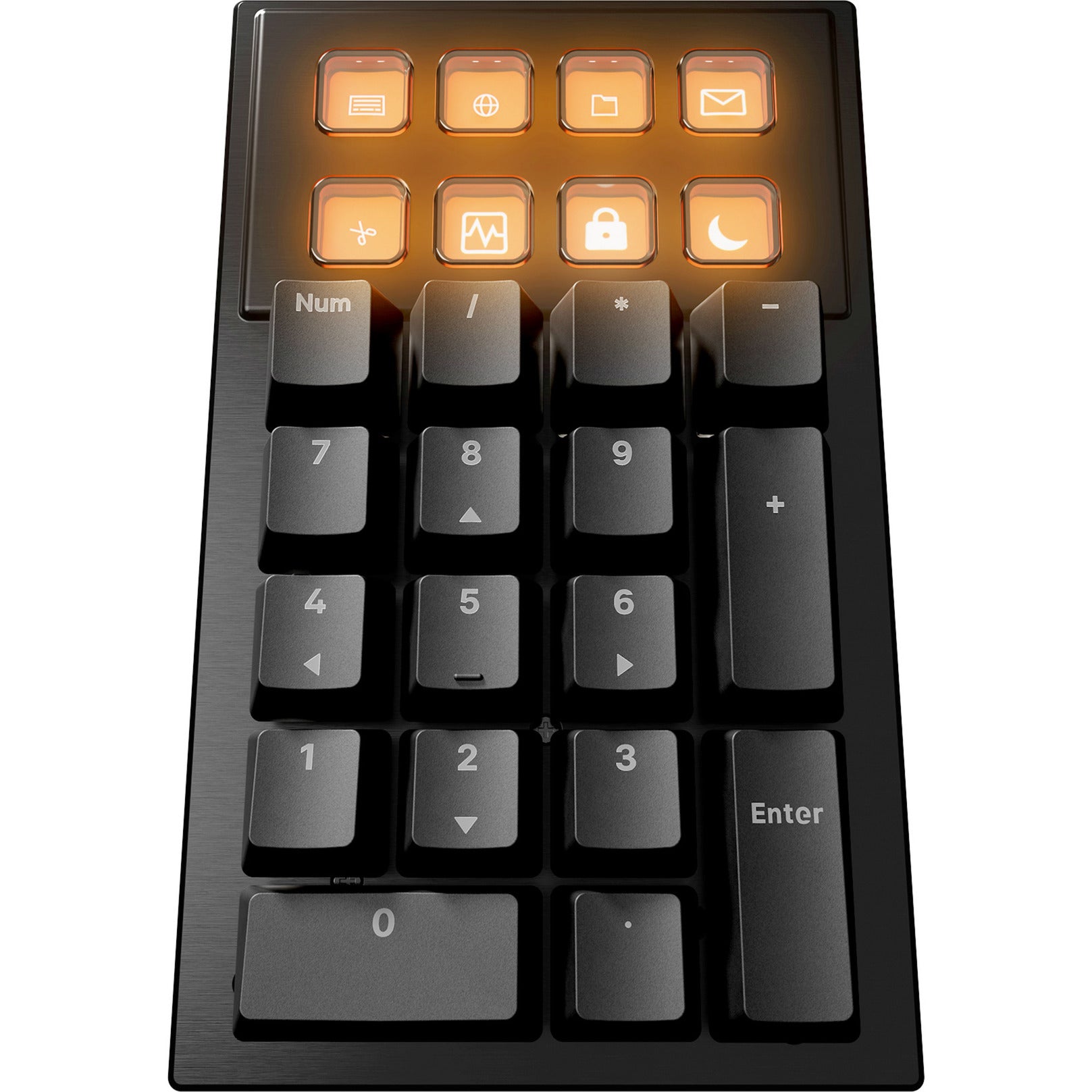 Silenzio! tastiera da gioco meccanica tattile rgb silenziosa con montaggio scuro (nera, layout us (qwerty), tattile silenziosa, 100%, argb, copritasti pbt double-shot, dock multimediale)