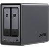Ugreen nasync dxp2800 (grigio, 2.5GBe, HDMI, USB-C)