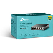 Tp-link tl-sg105pe switch (grijs, poe) - afbeelding 3