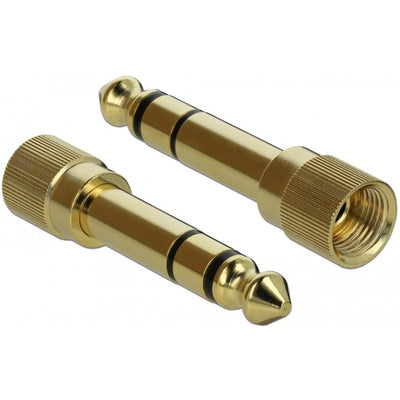 Delock Stereo Jack 3.5 mm Macho de 3 pines> Hembra