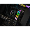 Corsair vengeance rgb 32 gb ddr5-5200 (2x 16 gb) werkgeheugen (zwart, cmh32gx5m2b5200c40, xmp 3.0)