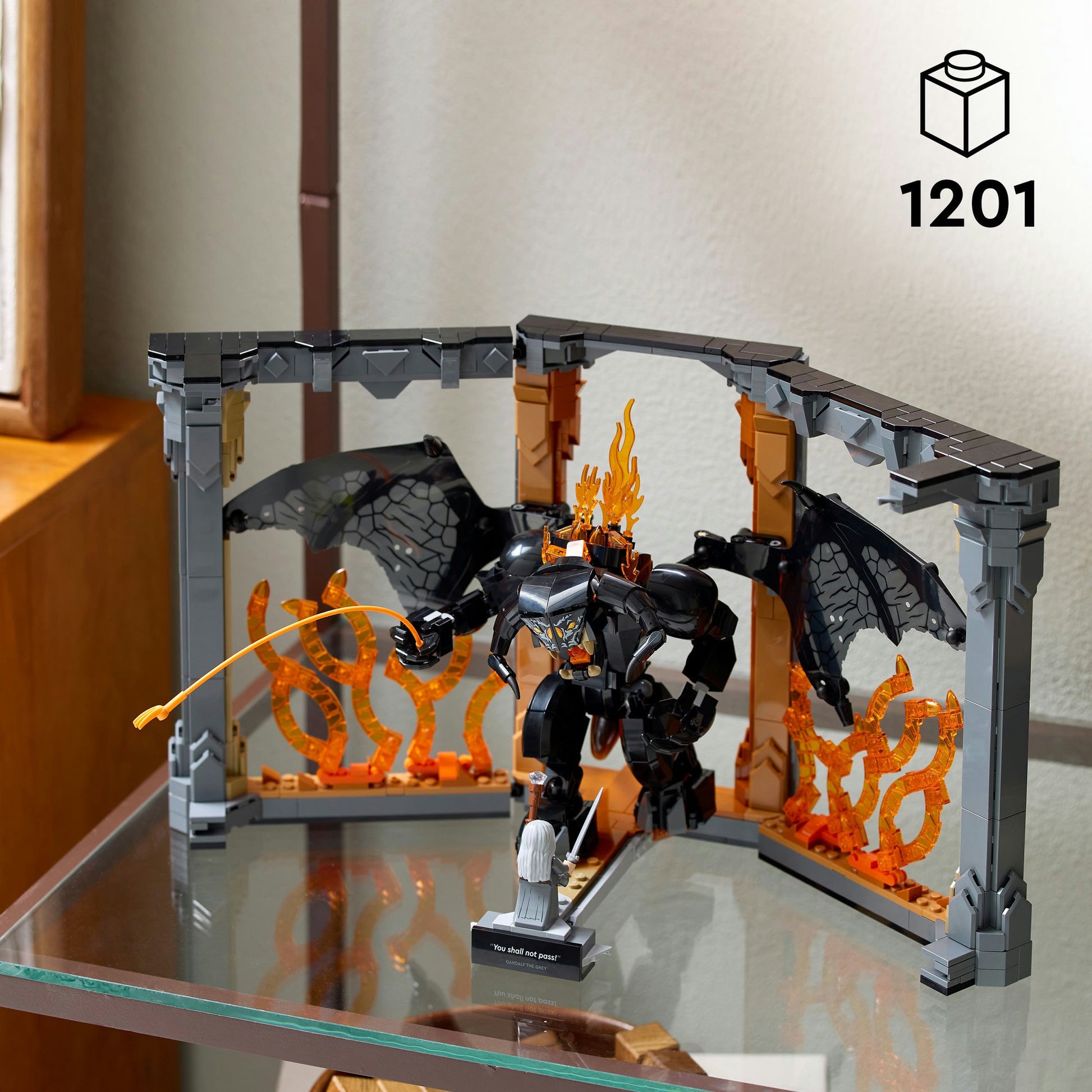 Icone LEGO 10367 Book Stond the Lord of the Rings Balrog
