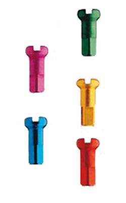 Dt swiss aluminium nipples 2,0 12mm violet (100 pieces)