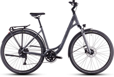 Cube touring pro losa de entrada fácil gris'n'metal
