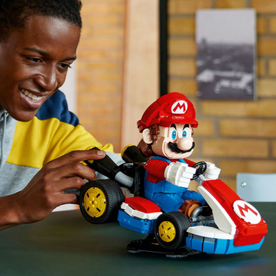 LEGO Super Mario 72037 Mario Kart Mario e Stateard Kart