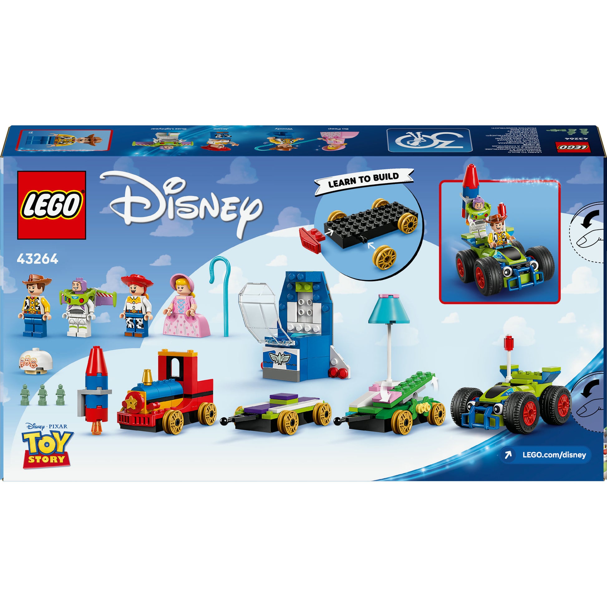 Disney Lego 43264 Pixar Toy Story Feeshrain e RC Auto