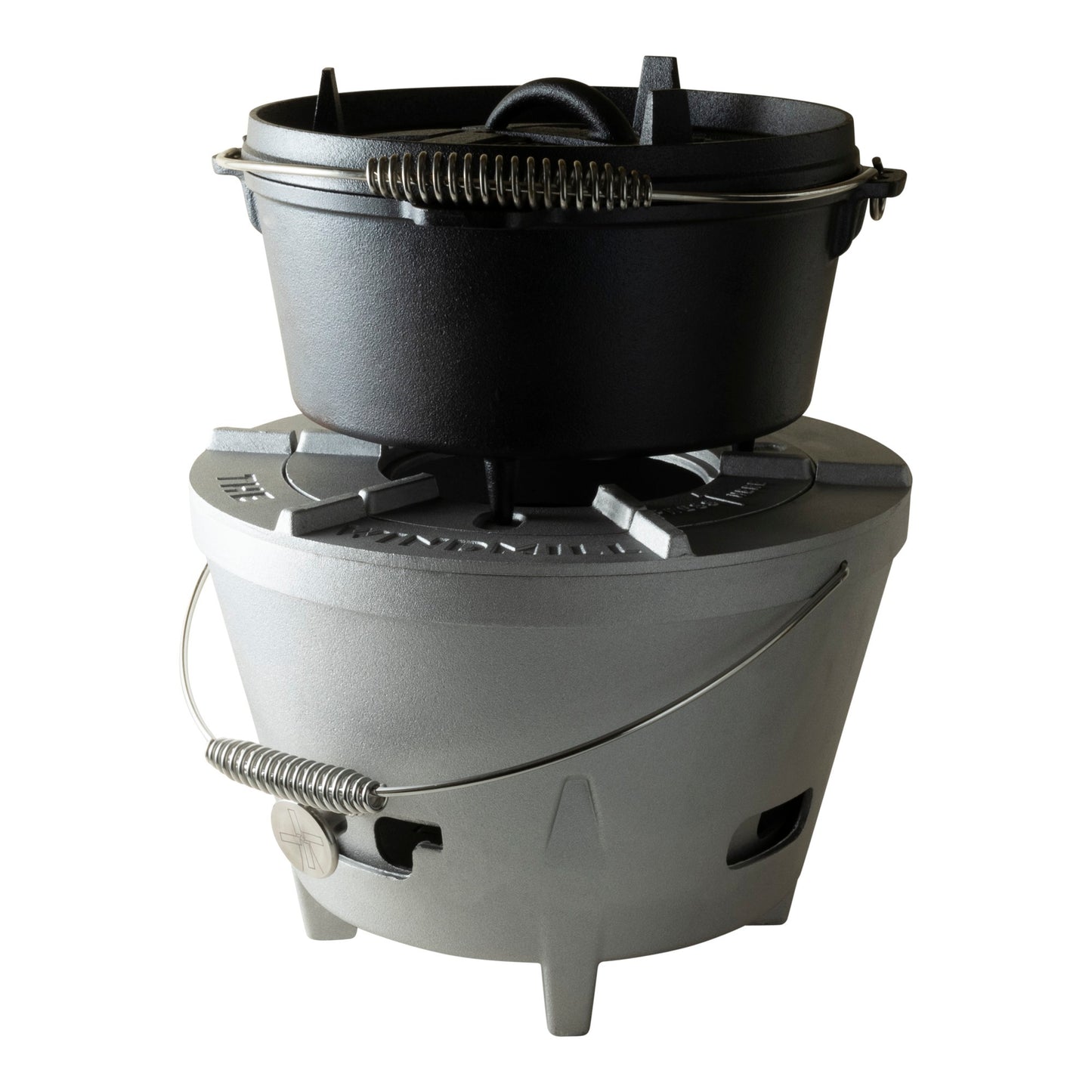 Pentola The Windmill Dutch Oven da 4,5 qt (nera, ø 25,5 cm | 3,8 litri)