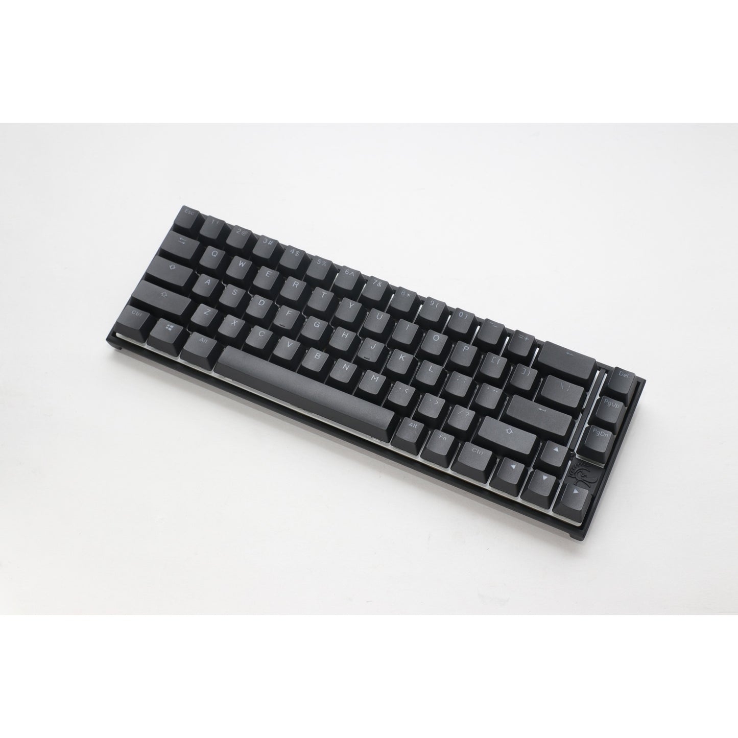 Ducky mecha pro sf, tastiera (nera, layout us, cherry mx speed silver, led rgb, 65%, pbt double-shot)