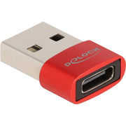 Delock USB 2.0 Adapter USB-A Male> USB-C Female - afbeelding 2