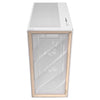 Antec flux midi tower behuizing (wit | 2x usb-a | 1x usb-c | tempered glass)