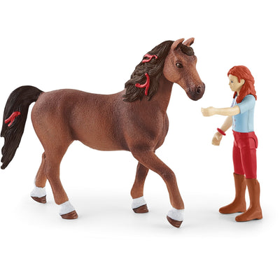 Schleich horse club - hannah cayenne speelfiguur (42539)
