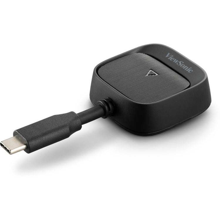 Viewsonic Viewshare WPD-900 Cliente de transmisión de kit de transmisión de pantalla inalámbrica (negro, USB-C)