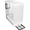 Sharkoon rebel c50 white rgb midi tower behuizing (wit | 2x usb-a | 1x usb-c | rgb | tempered glass)