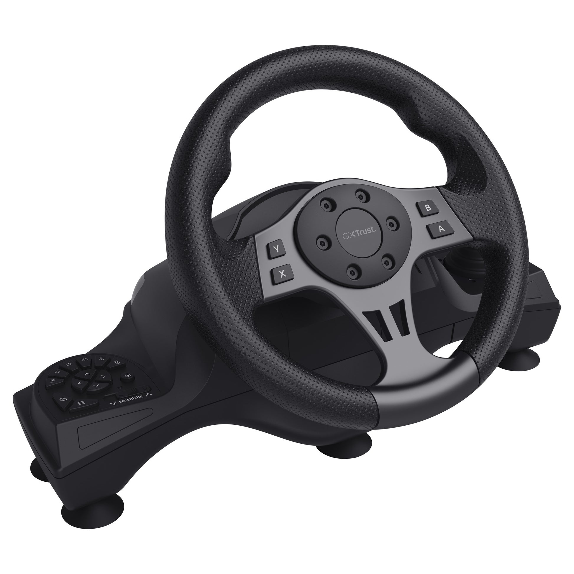 Volante da corsa Trust GXT 289 MOVI (nero, PC, Xbox Series X S, Switch, Playstation 4)
