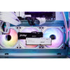 Kingston fury 16 gb ddr5-5600 werkgeheugen (wit, kf556c40bwa-16, beast rgb, xmp)