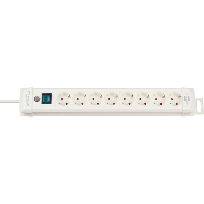 Sólo de línea premium de Brennenstuhl 8 veces, 3m