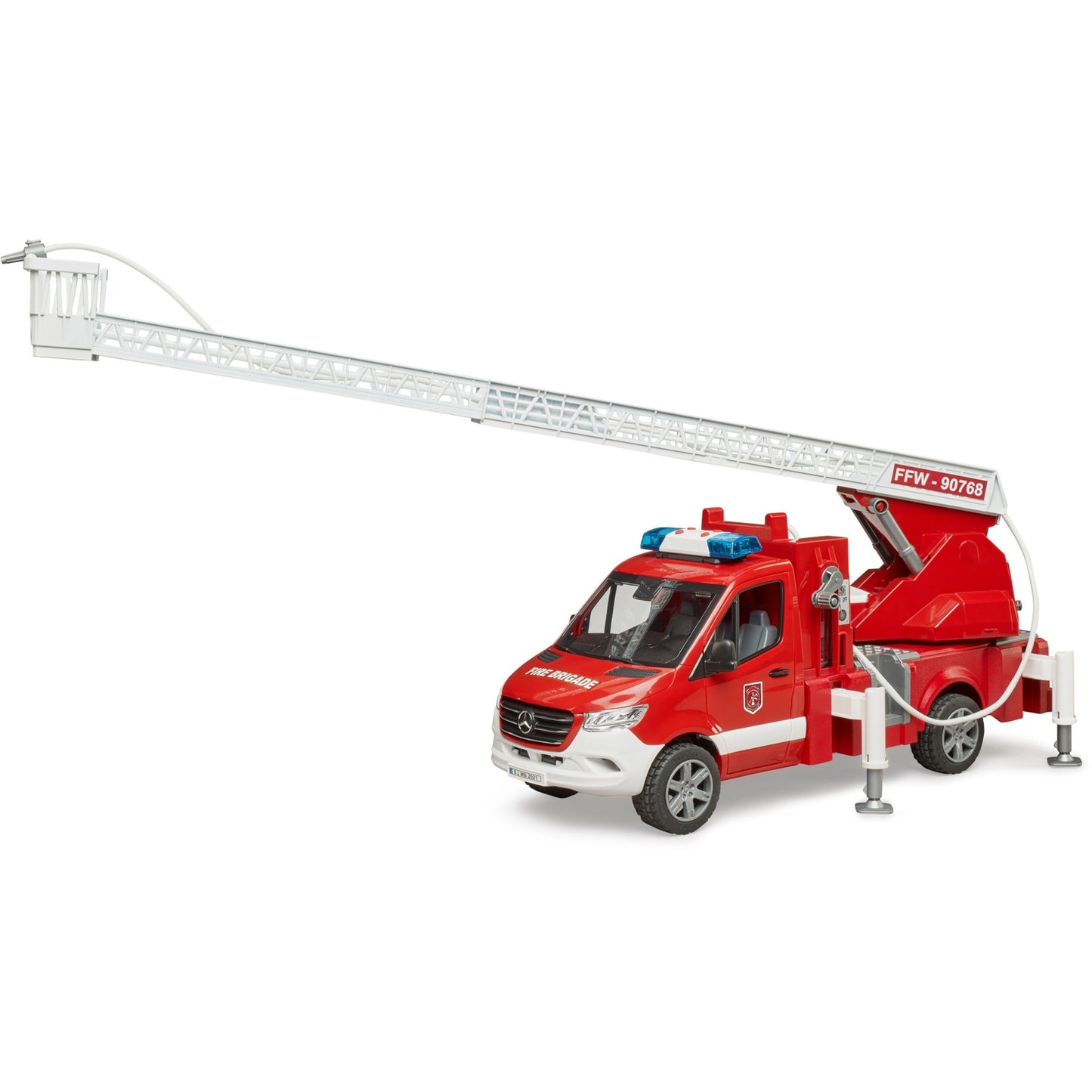 Bruder MB Sprinter Fire Camión con luz y sonido