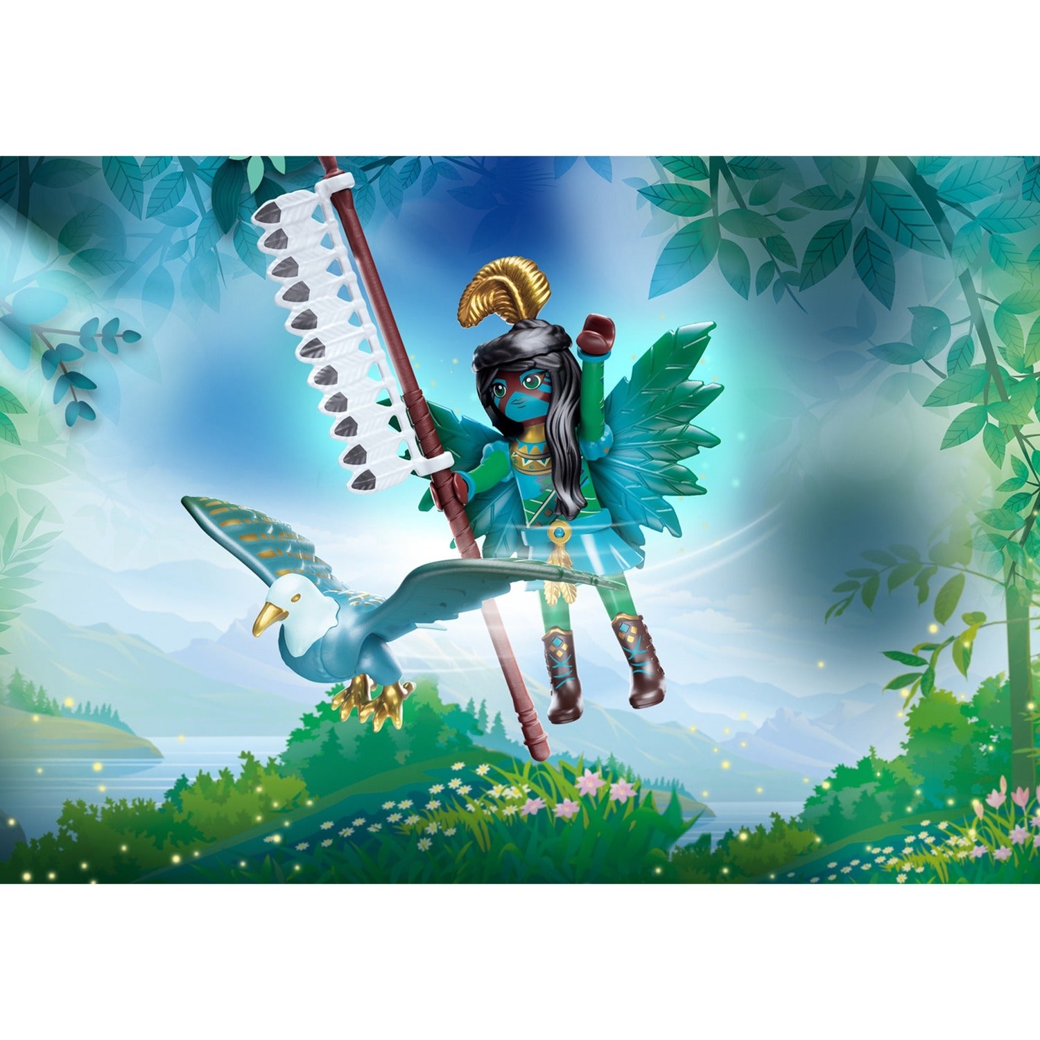Playmobil Ayuma Knight Fairy con totemen Dier
