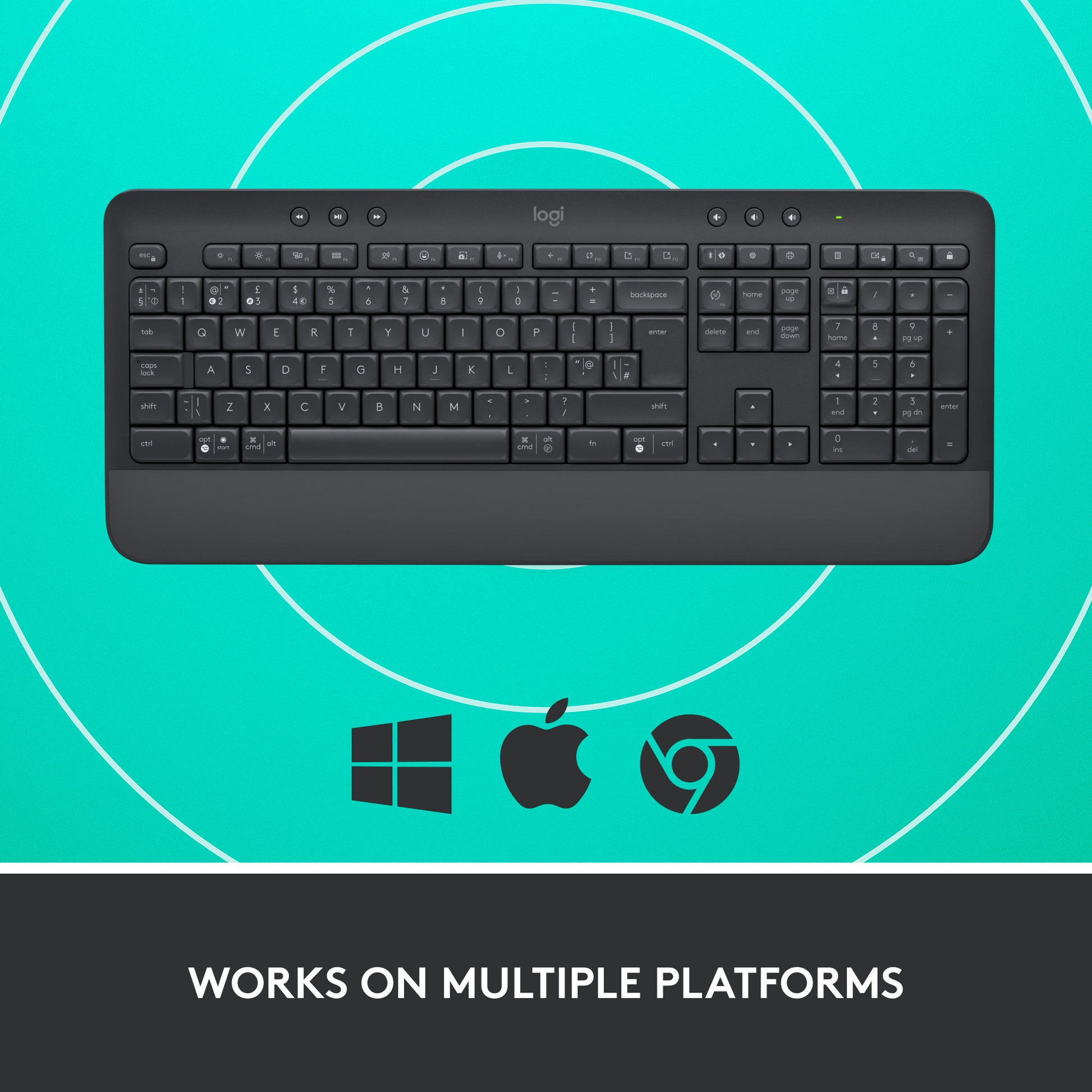 Tastiera Logitech Signature K650 Wireless Comfort