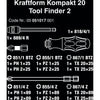 Juego de destornilladores Wera Kraftform Compact 20