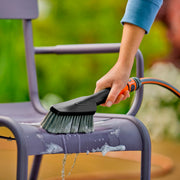 Gardena cleansystem schoonmaakset met borstel s soft, zeepstaafjes en aansluitstukken wasborstel (grijs oranje, 18862-20) - afbeelding 4