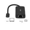 Club 3D CAC-2531 Adattatore Ethernet da USB-C a RJ45 10G (nero)