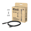 Cavo di prolunga Club 3D USB-C 40 Gbps (nero, 1 metro, 8k 60 Hz, PD 240 watt)