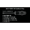 Wera 367 7 Torx HF Cavivitore set kraftform plus +
