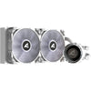Sharkoon s80 rgb white waterkoeling (wit, 4-pins pwm fan-connector)