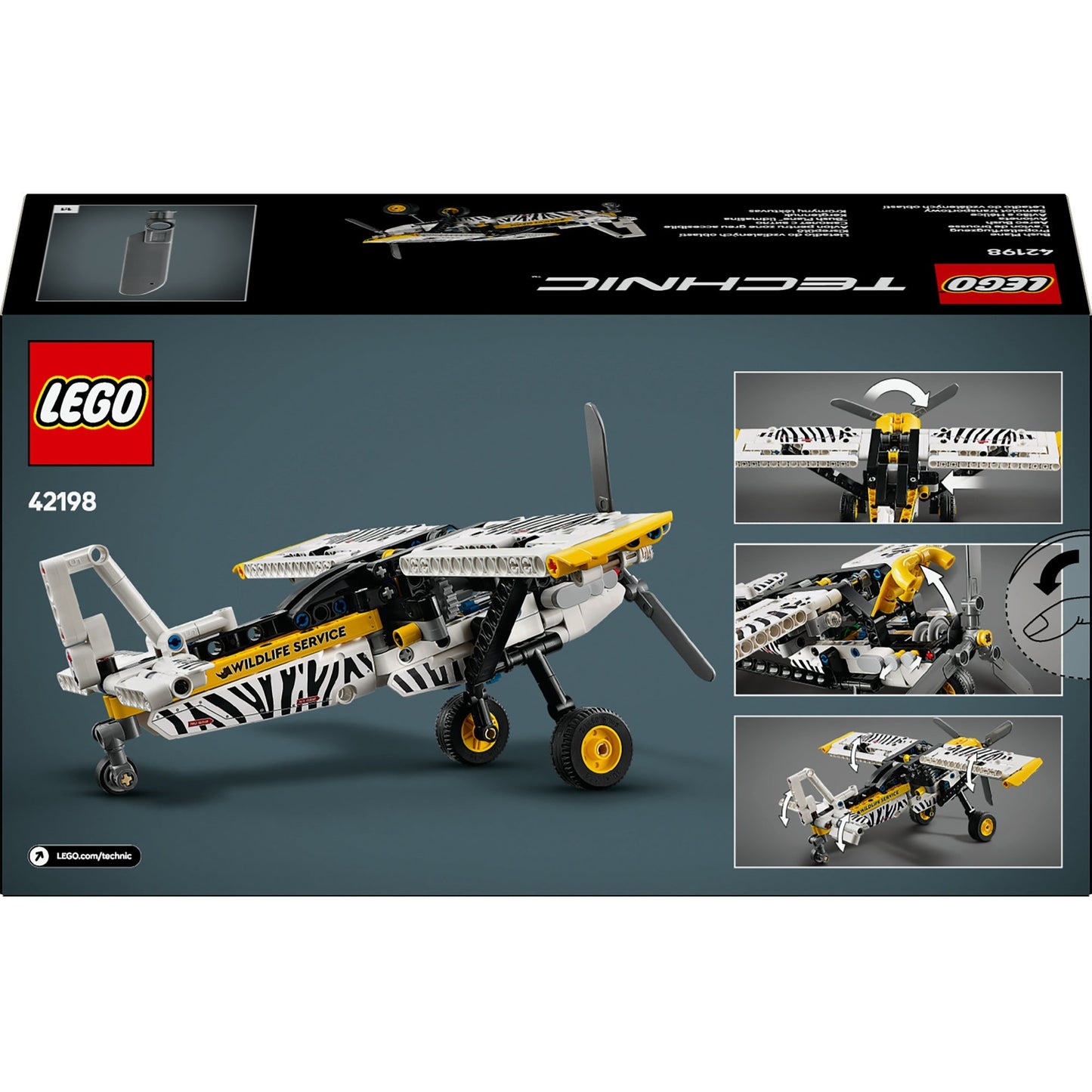 Lego Lego Technic 42198 Aereo giungla