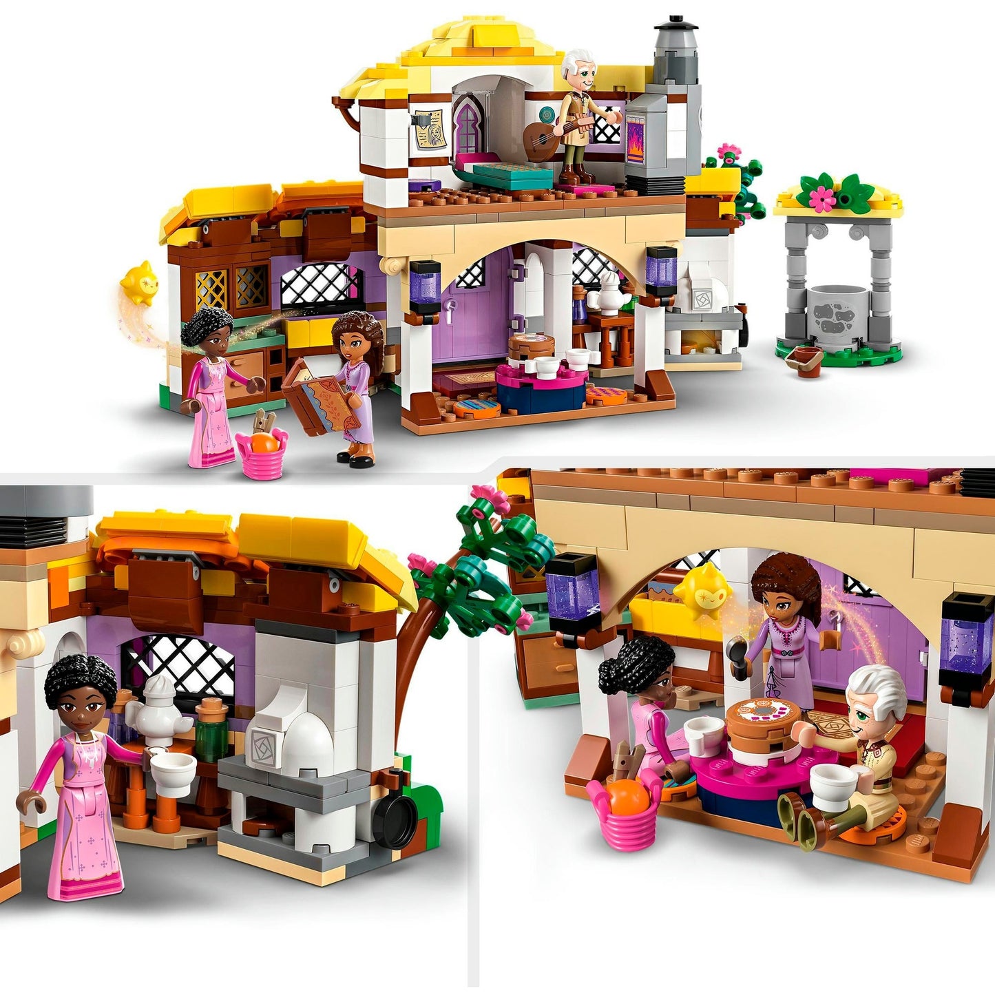Lego Disney - Giocattolo da costruzione della casa di Asha (43231)
