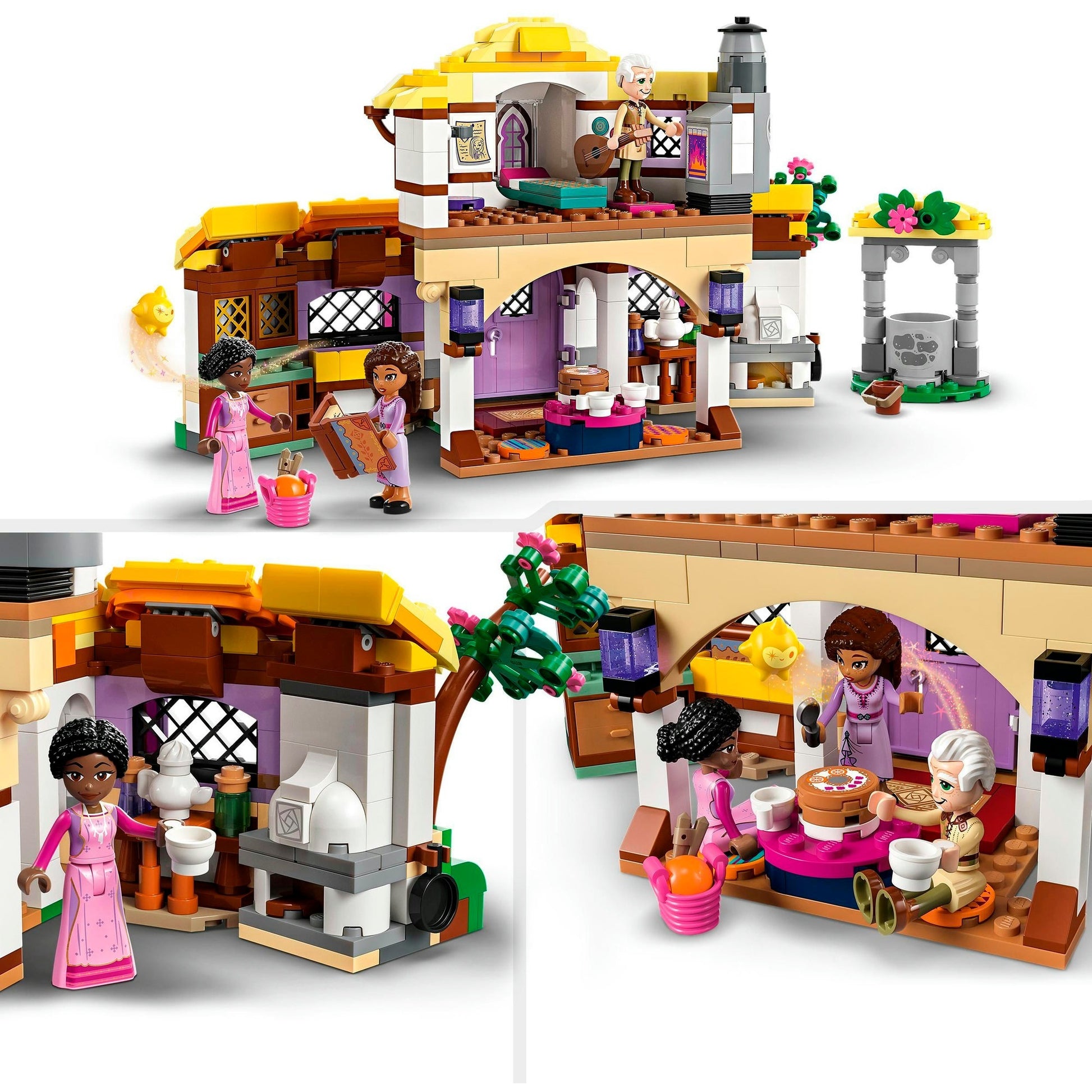 Lego Disney - Giocattolo da costruzione della casa di Asha (43231)