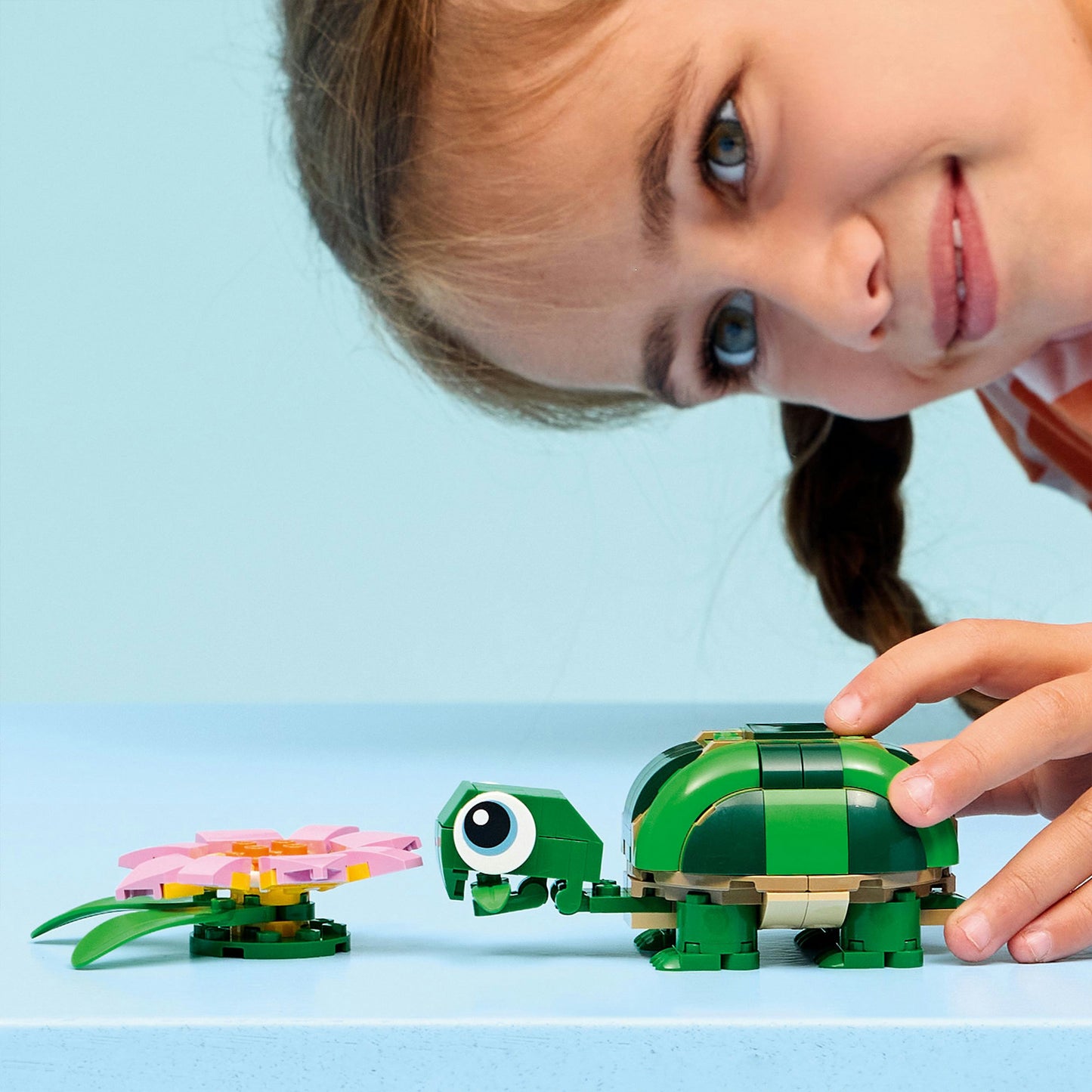 Lego Creator 31377 Tartaruga con ninfea | 2 pezzi