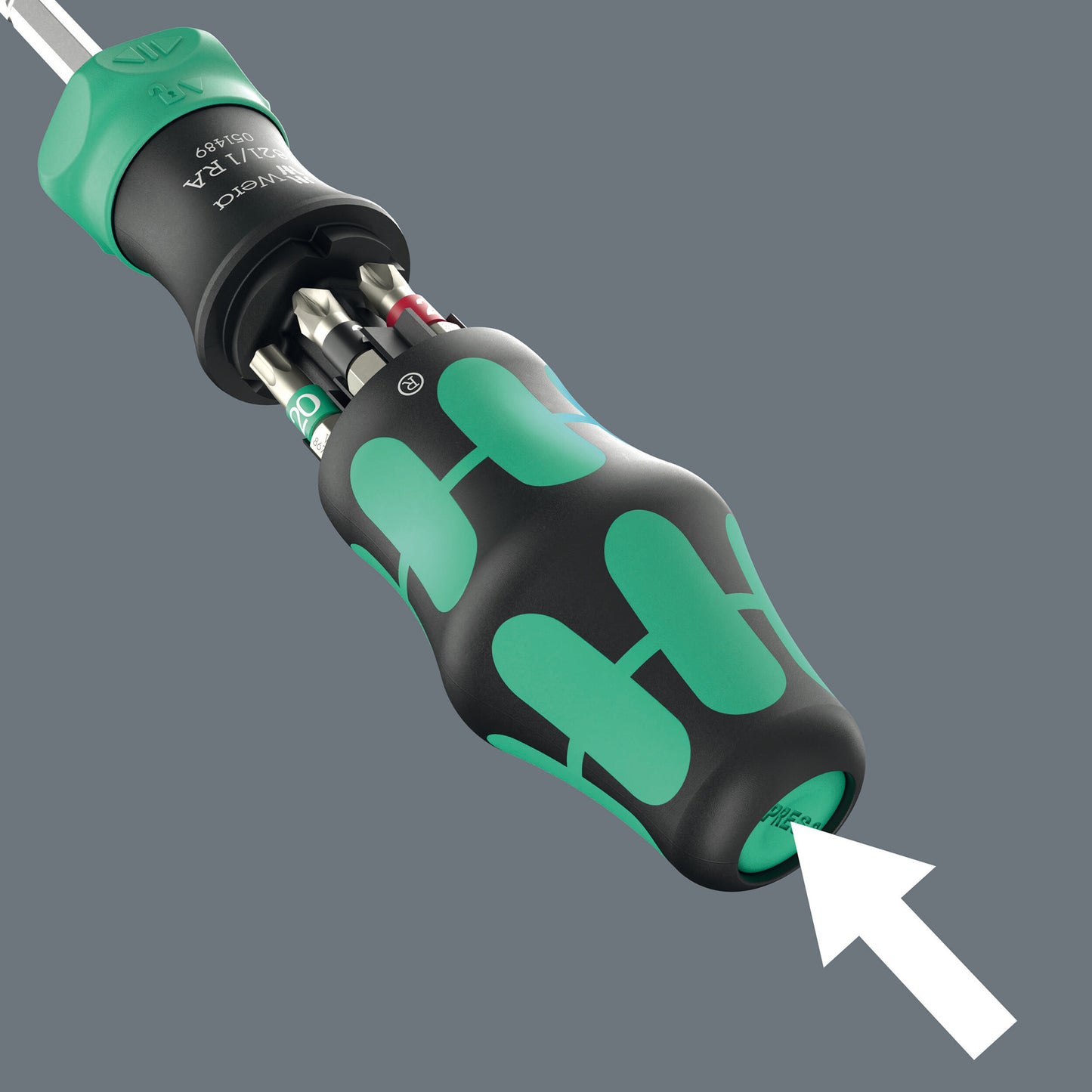Wera Kraftform kompakt 28 ra con borsa, set di punte da 6 pezzi